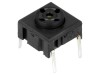 Micro&icirc;ntrerupător TACT SPST-NO 0,05A 24V THT