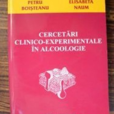 Cercetari clinico-experimentale in alcoologie-P.Boisteanu.E.Naum