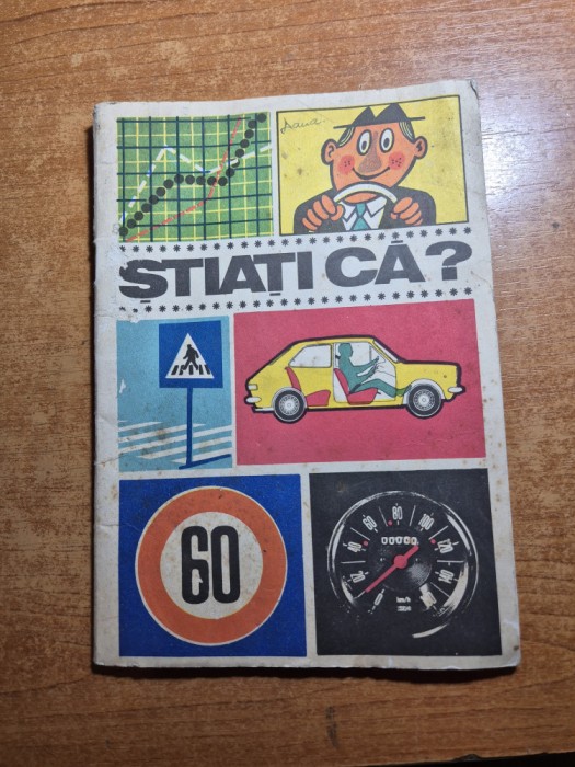 carte pentru copii - stiati ca ? - din anii 1970 -1971 - aro in africa