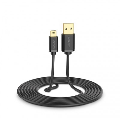 Cablu de date 1.5m mini USB 5 pini pentru aparate foto si accesorii -64201 foto