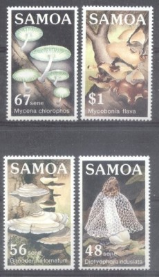 Samoa 1985 Mushrooms, MNH S.343 foto