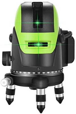 Laser rotativ - nivela laser cu 5 linii, 2 acumulatori foto