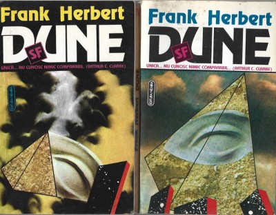 C8966N Dune de Frank Herbert, volumul I și II, 1993 foto