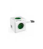 Prelungitor in forma de cub 4 prize 2x USB lungime cablu 1.5m, ALLOCACOC