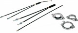 Set Cablu + Teaca Frana Spate Alligator BMX - Piese Bicicleta