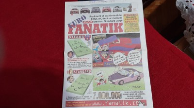 Supliment fanatik Steaua - Standard Liege foto
