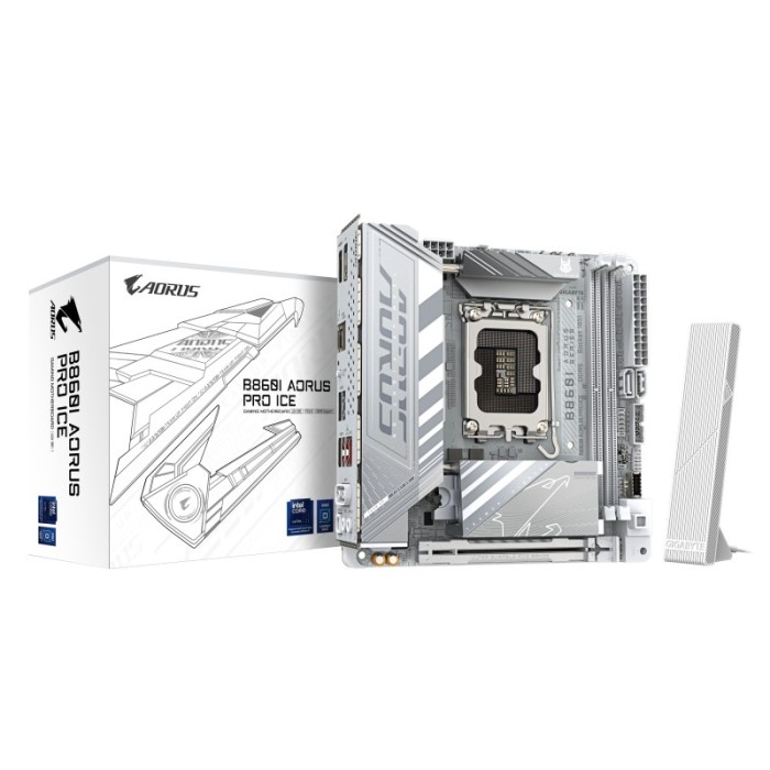 Placa de Baza GIGABYTE B860I AORUS PRO ICE LGA1851, 2x