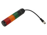 Coloană de semnalizare LED roşu/portocaliu/verde, 12VDC/12VAC - WERMA