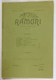 RAMURI , REVISTA LITERARA BILUNARA , ANUL VII , NO. 18 , 15 NOEMBRIE , 1912