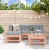 Cumpara ieftin Set mobilier relaxare de grădină, 5 piese, lemn masiv douglas