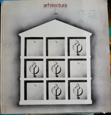 Revista Arhitectura RA 3 1983 GIURGIU BAIA MARE CETATEA FĂGĂRAȘULUI BRASOV CLUB foto