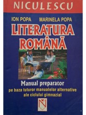 Ion Popa - Literatura romana - Manual preparator pe baza tuturor manualelor alternative ale ciclului gimnazial (Editia: 2006) foto