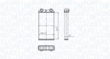 Radiator incalzire habitaclu Nissan Primastar, Primastar Sasiu; Opel Vivaro A, Vivaro A Sasiu; Renault Trafic II, Trafic II Sasiu Motor 1.9 dCi, 1.9