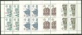 DDR 1987 - Berlin, aniversare, arhitectura, serie minicoli neuzate