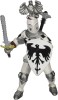 PAPO FIGURINA CAVALER CU PENE ALB, Personaje Medievale Fantastice