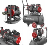 Compresor aer 24L fara ulei silentios 1390W 220 L min (KD1385)
