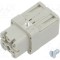 Conector HARTING HDC Han&reg; A 5 pini 10A 400V inserturi contact mamă