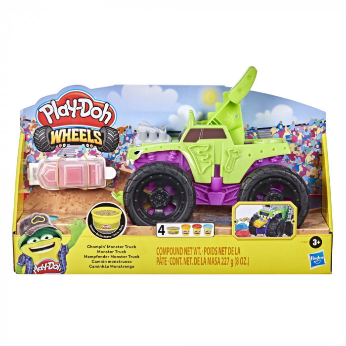 PLAY DOH SET MONSTER TRUCK CHOMPIN MONSTER TRUCK