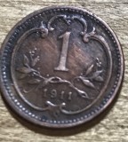 MNDSTR AUT1 Austroungharia 1 heller 1911