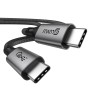 Cablu de date USB C 4.0 Gen 2 LUVLU&reg;, Incarcare rapida 240W (48V5A), 80Gbps, 8K@60Hz, Thunderbolt 5, Cip E-Marker, 1m
