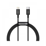 Cablu Type-C la Lightning PD Baseus Superior Series Black