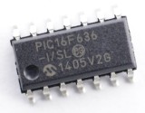 PIC16F636 8-BIT MIKROCONTROLLER, SMD SOIC-14 PIC16F636-I/SL MICROCHIP