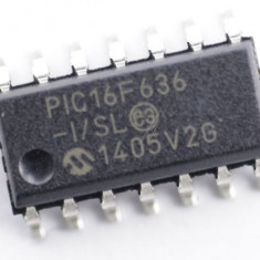 PIC16F636 8-BIT MIKROCONTROLLER, SMD SOIC-14 PIC16F636-I/SL MICROCHIP