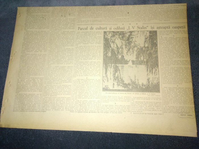 ZIARUL ROMANIA LIBERA 16 IULIE 1953