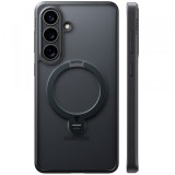 Husa MagSafe pentru Samsung Galaxy S26 Plus S947, Torras, Ostand Spin, Neagra