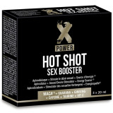 Afrodisiac premium natural Hot Shot Sex Booster, XPower, LaboPhyto, stimulare libido si intensificare placere, 1 cutie x 3 buc