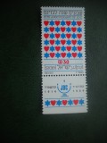 HOPCT TIMBRE MNH 843 FRONTUL DE AJUTOR EVREIESC 1984 -1 VAL CU TABS ISRAEL