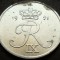 Moneda 2 ORE - DANEMARCA, anul 1971 * cod 4804 A = UNC cu PETE