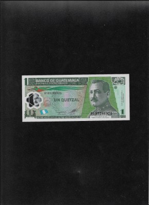 Guatemala 1 quetzal 2012 polymer seria18528692 aunc foto