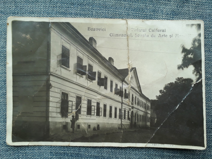 206 - Bozovici Palatul cultural, Gimnaziul, Scoala de arte si meserii