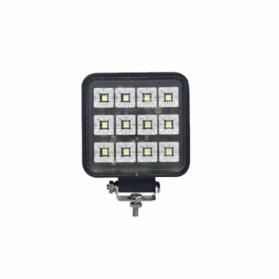 Proiector din metal patrat 12LED 12/24V cu intrerupator pe verso Kamar Garage AutoRide foto
