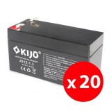 Cumpara ieftin Cutie 20 acumulatori JS12-1.3 - KIJO JS12-1.3-BAX