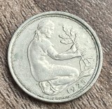 C50 - Moneda foarte veche - Germania - 50 pfennig - 1975 litera G