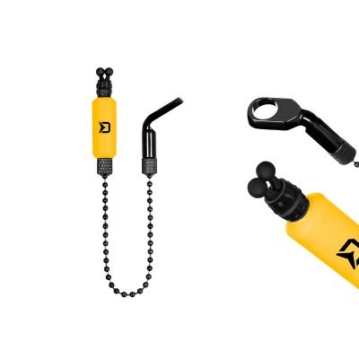 Swinger/indicator tragere cu lan&amp;Aring;&amp;pound; Delphin ROTA Chain, culoare galben, loc pentru starlet foto