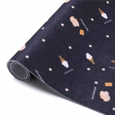 Mocheta LCTEAM, textil, albastru inchis, 45 x 300 cm NOU foto