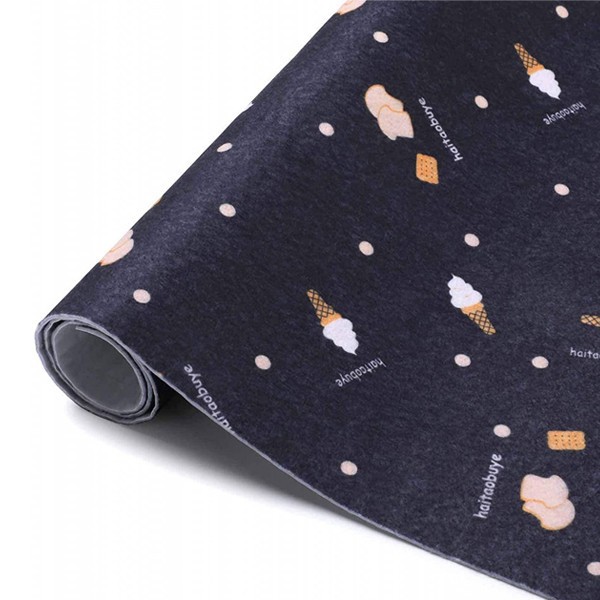 Mocheta LCTEAM, textil, albastru inchis, 45 x 300 cm NOU