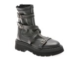 Ghete GRYXX negre, 2155, din piele ecologica