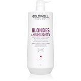Goldwell Dualsenses Blondes &amp; Highlights balsam pentru păr blond neutralizeaza tonurile de galben 1000 ml