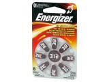 Baterie zinc-aer 1,4V AC312, 8 buc., Energizer
