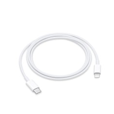 Cablu de date usb-c la lightning, 1m - apple a2561 (muq93zm/a) - white