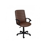 Scaun directorial GN72, piele ecologica, inaltime reglabila, 100 kg, maro