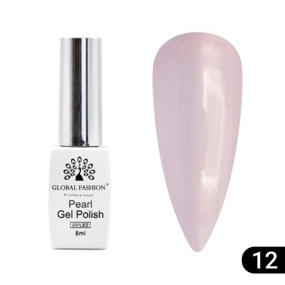 Oja semipermanentă Pearl 8 ml, 12 foto