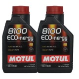 Pachet 2 litri ulei Motul 8100 Eco-Nergy 5W30 - Eficienta si protectie pentru motoare moderne pe benzina si diesel