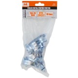 Evotools 675711 - Colier din otel zincat 50 mm 70 mm 10 bucati