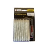 Cumpara ieftin Kit termorezistent, snur rotund + tub adeziv, FLAMEX, &Oslash; 6 mm