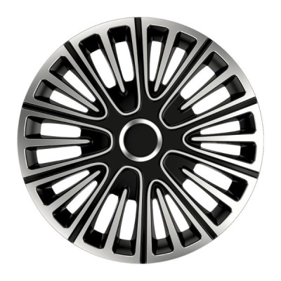 Set capace roti 15 inch Argo Motion Argintiu si Negru AutoDrive ProParts foto